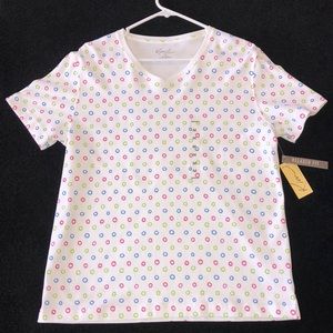 ❤️LAST CHANCE❤️ Kim Rogers Relaxed Fit Casual Top